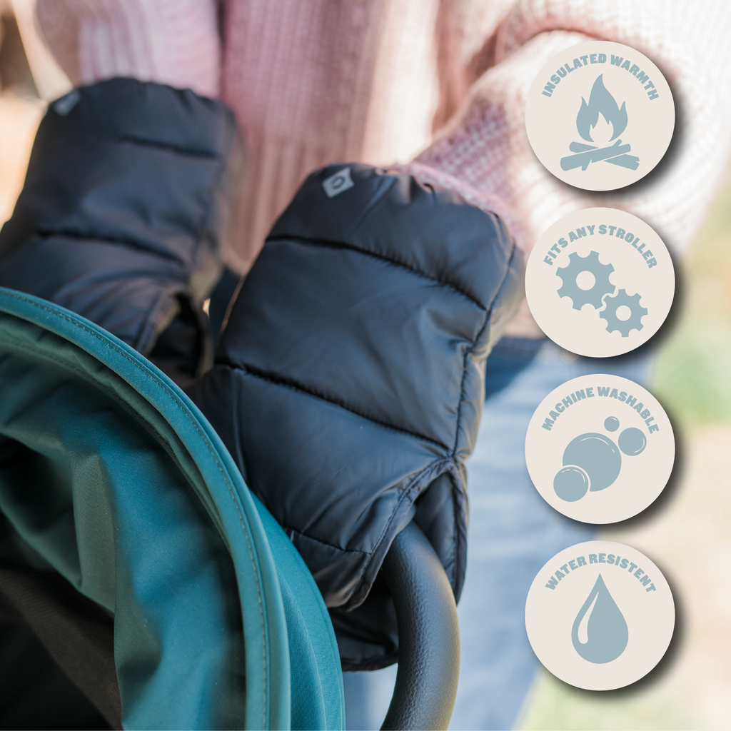 The Compact Stroller+ & Cozy Deluxe Bundle, Cool Grey