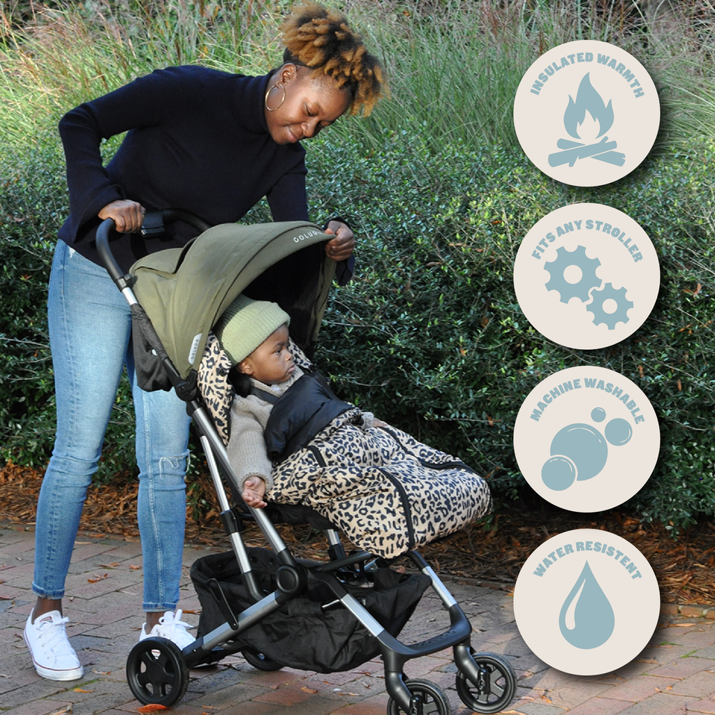 The Compact Stroller+ & The Cozy Bundle, Cool Grey