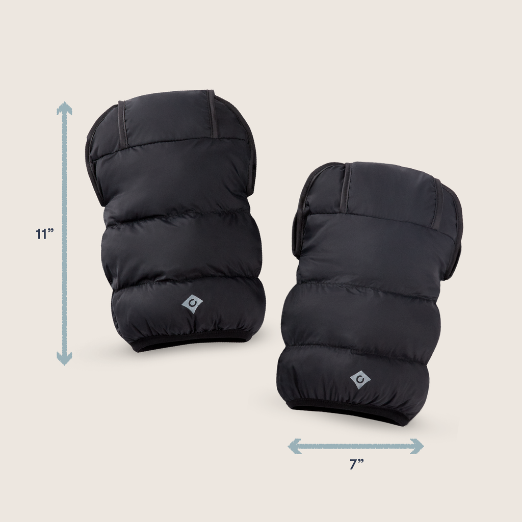 The Compact Stroller+ & Cozy Deluxe Bundle, Cool Grey