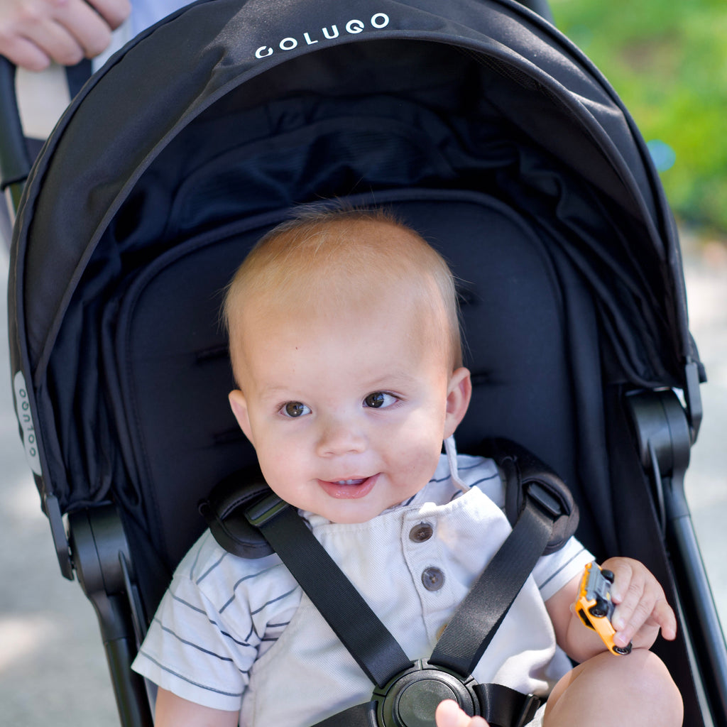 The Compact Stroller+ & The Parent Backpack Bundle, Black