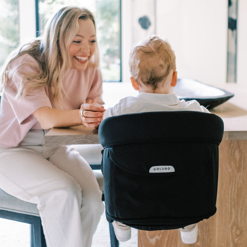 Neoprene Backpack & The Clip on High Chair Bundle