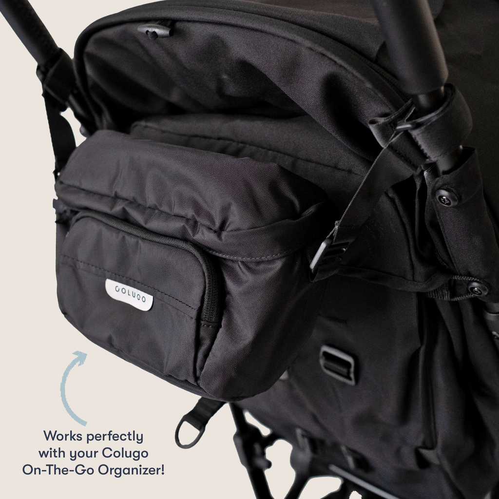 The Compact Stroller+ & The Diaper Tote Bundle, Olive
