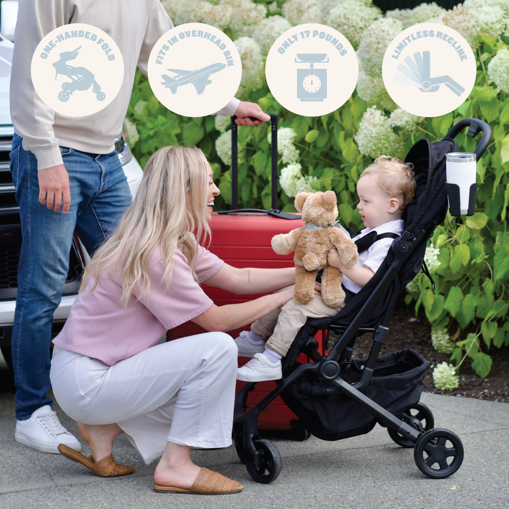 The Compact Stroller+ & The Baby Carrier Bundle, Wild Child