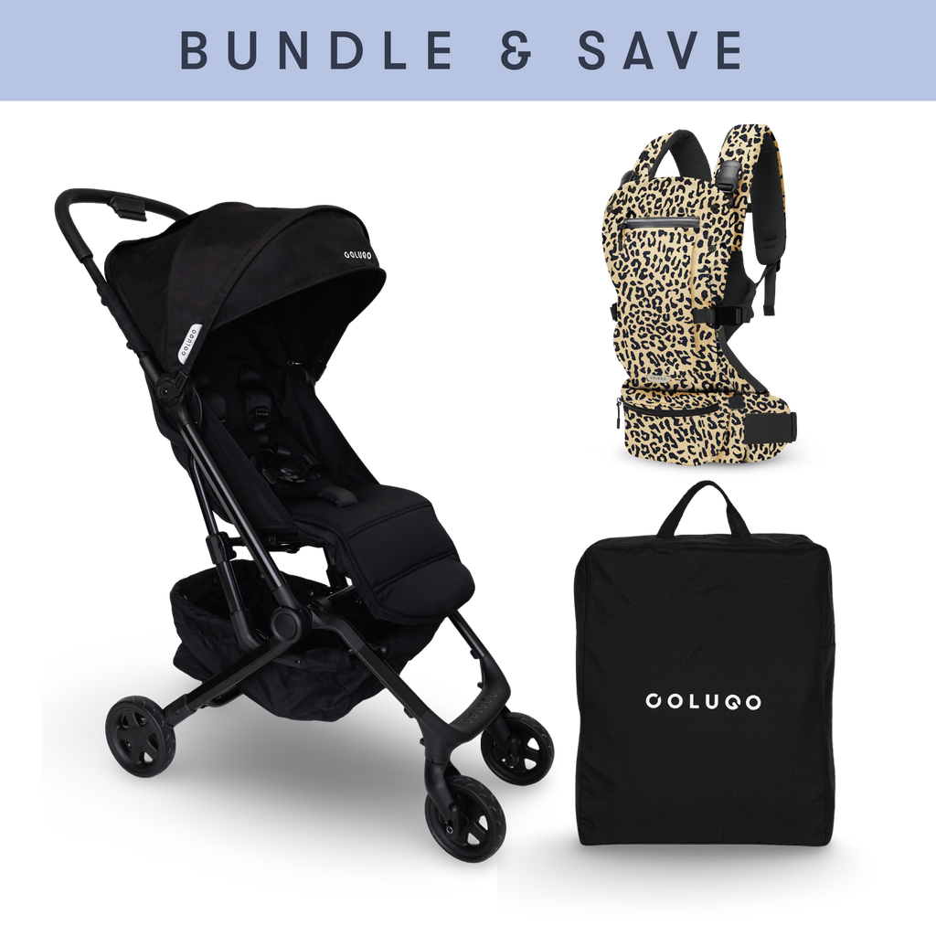The Compact Stroller+ & The Baby Carrier Bundle, Wild Child