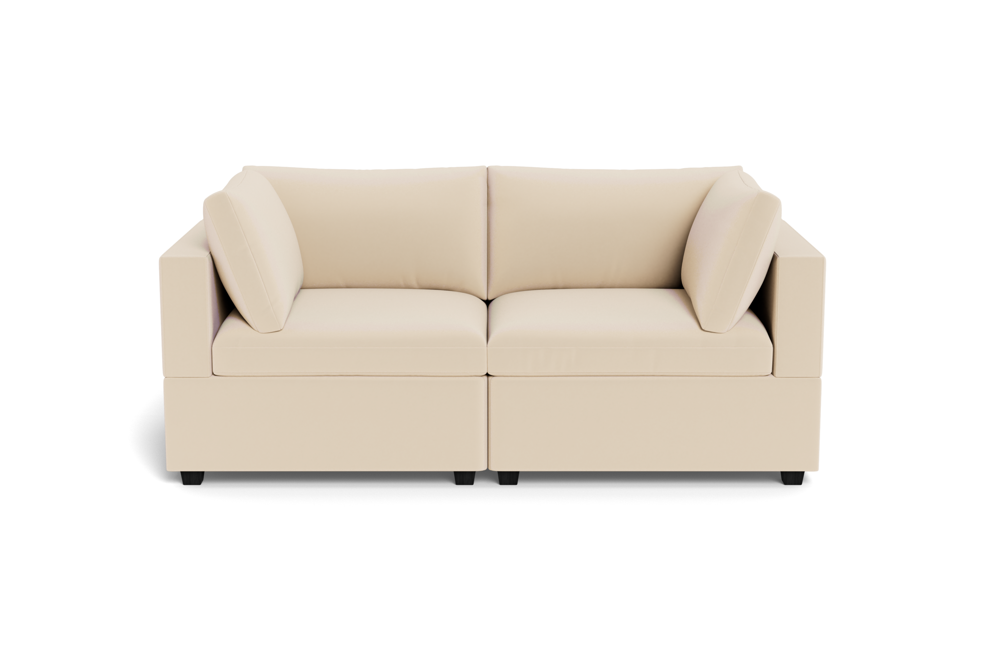 Kova Box Cushion Sofa 86"