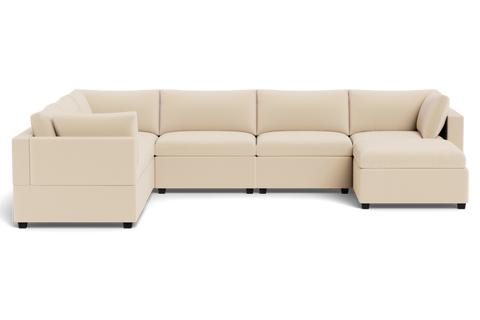 Kova Box Cushion Grand Corner + Ottoman