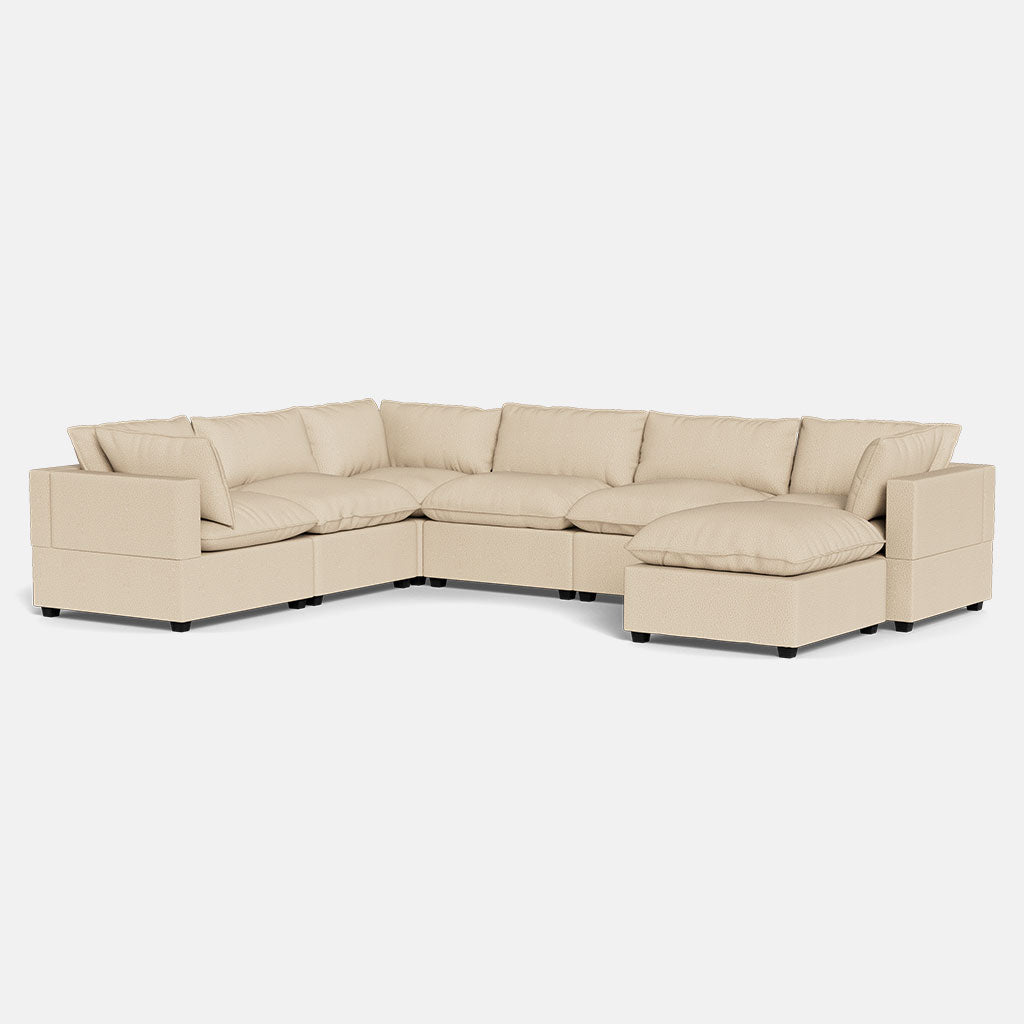 Kova Pillow Cushion Grand Corner + Ottoman