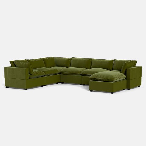 Kova Pillow Cushion Grand Corner + Ottoman