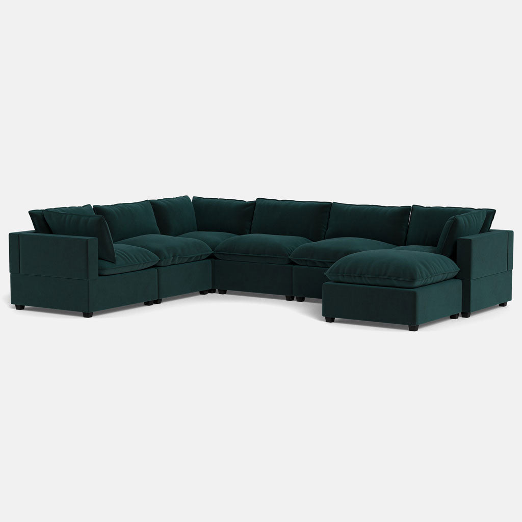 Kova Pillow Cushion Grand Corner + Ottoman