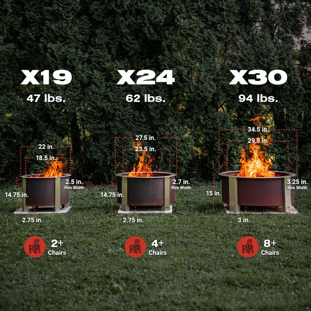 X Series Smokeless Fire Pit