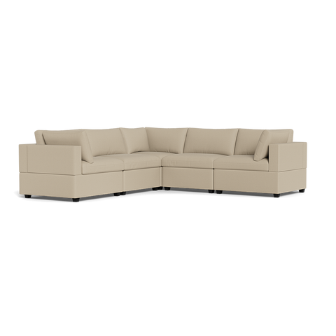 Kova Box Cushion Corner Sectional