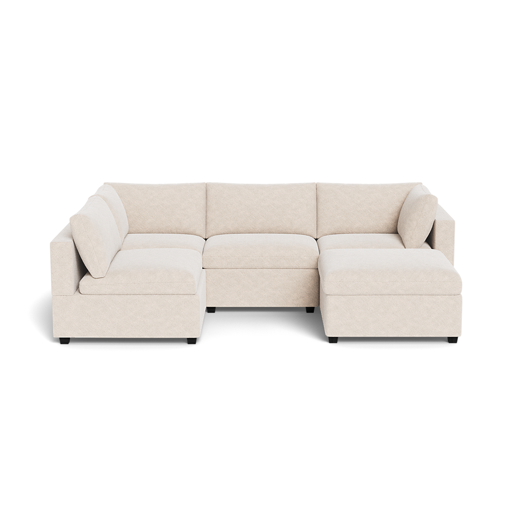 Kova Box Cushion L-Shape + Ottoman