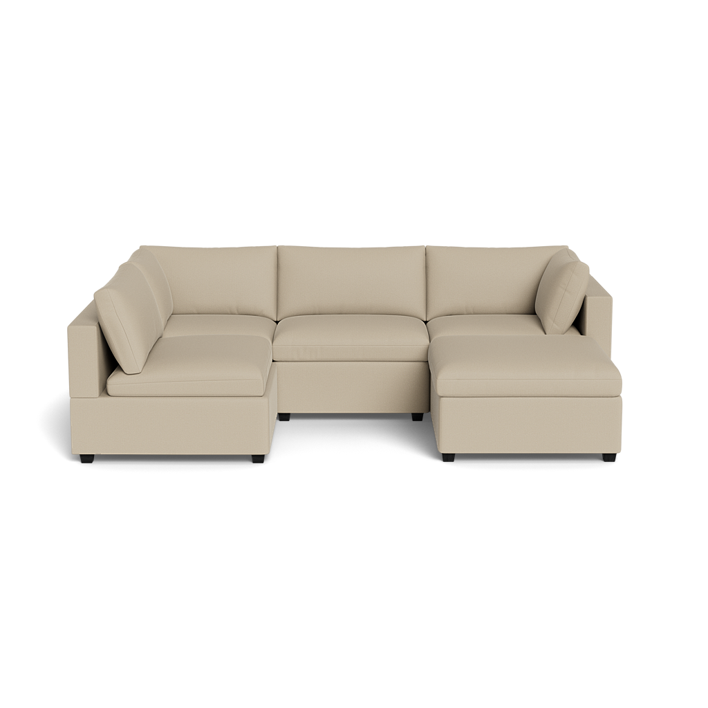 Kova Box Cushion L-Shape + Ottoman
