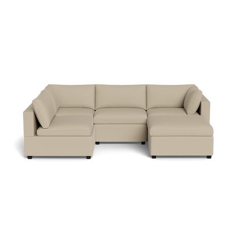 Kova Box Cushion L-Shape + Ottoman