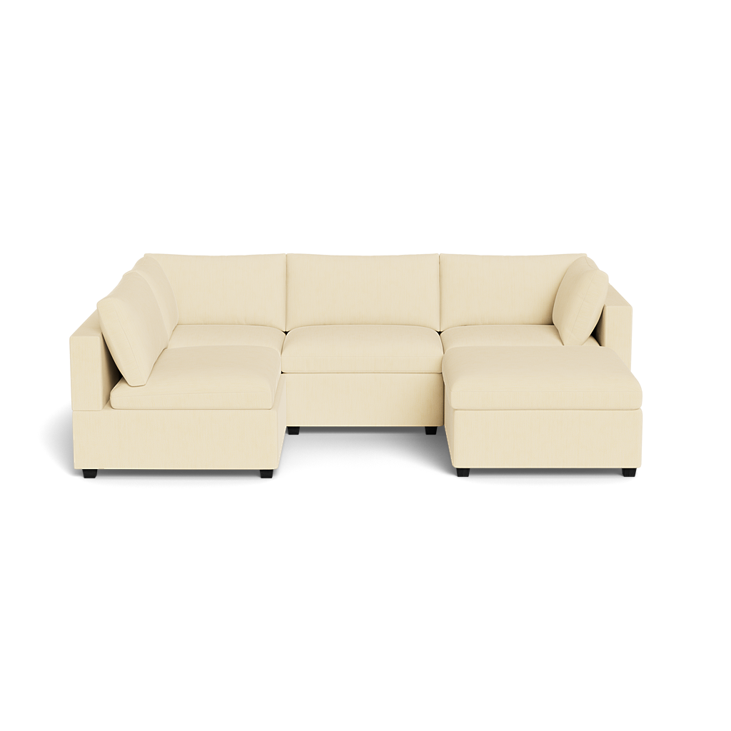 Kova Box Cushion L-Shape + Ottoman