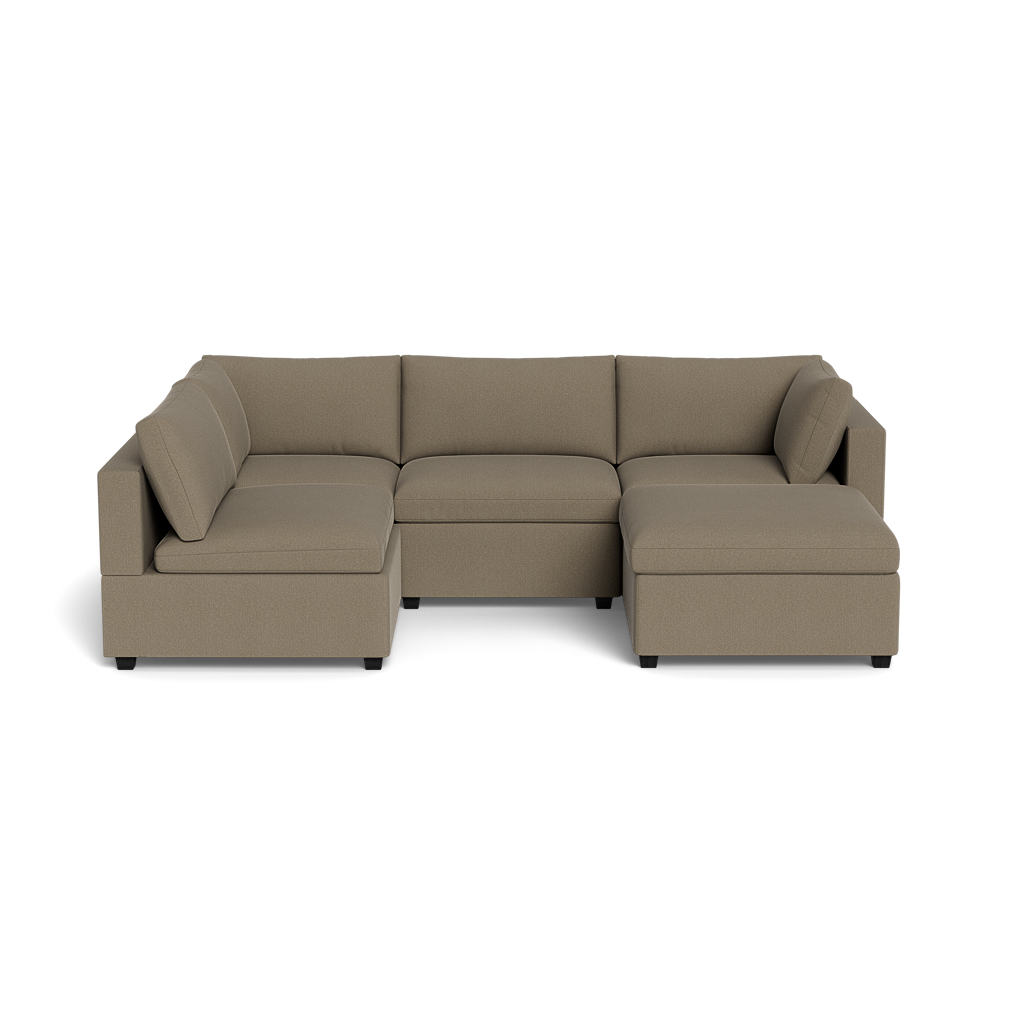 Kova Box Cushion L-Shape + Ottoman
