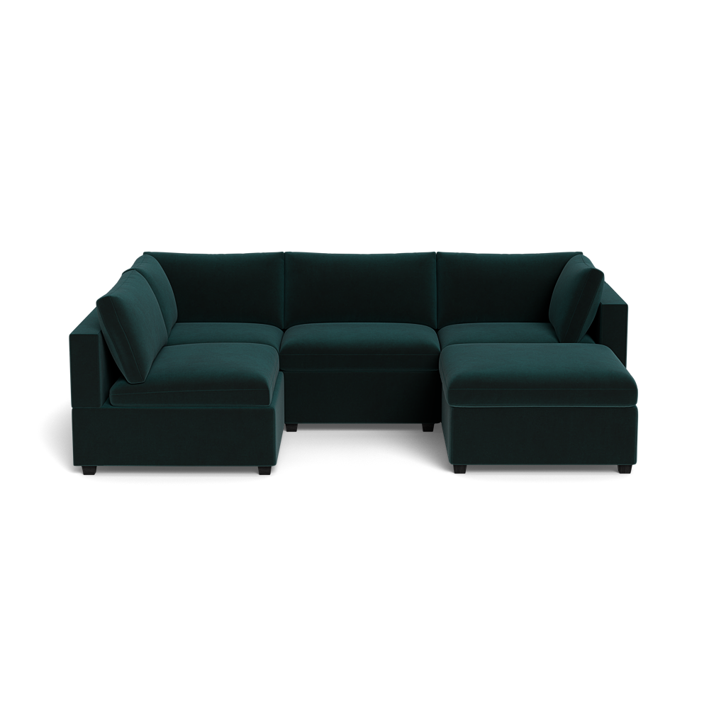 Kova Box Cushion L-Shape + Ottoman