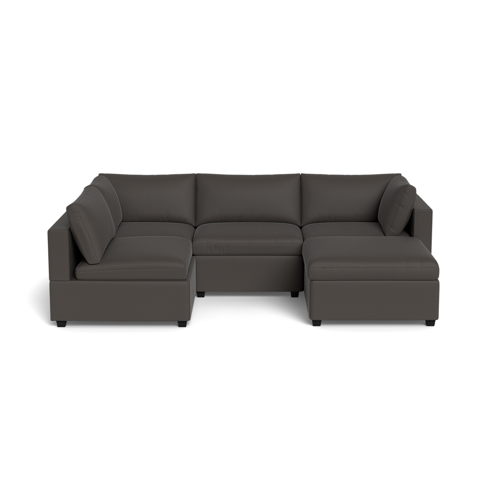 Kova Box Cushion L-Shape + Ottoman
