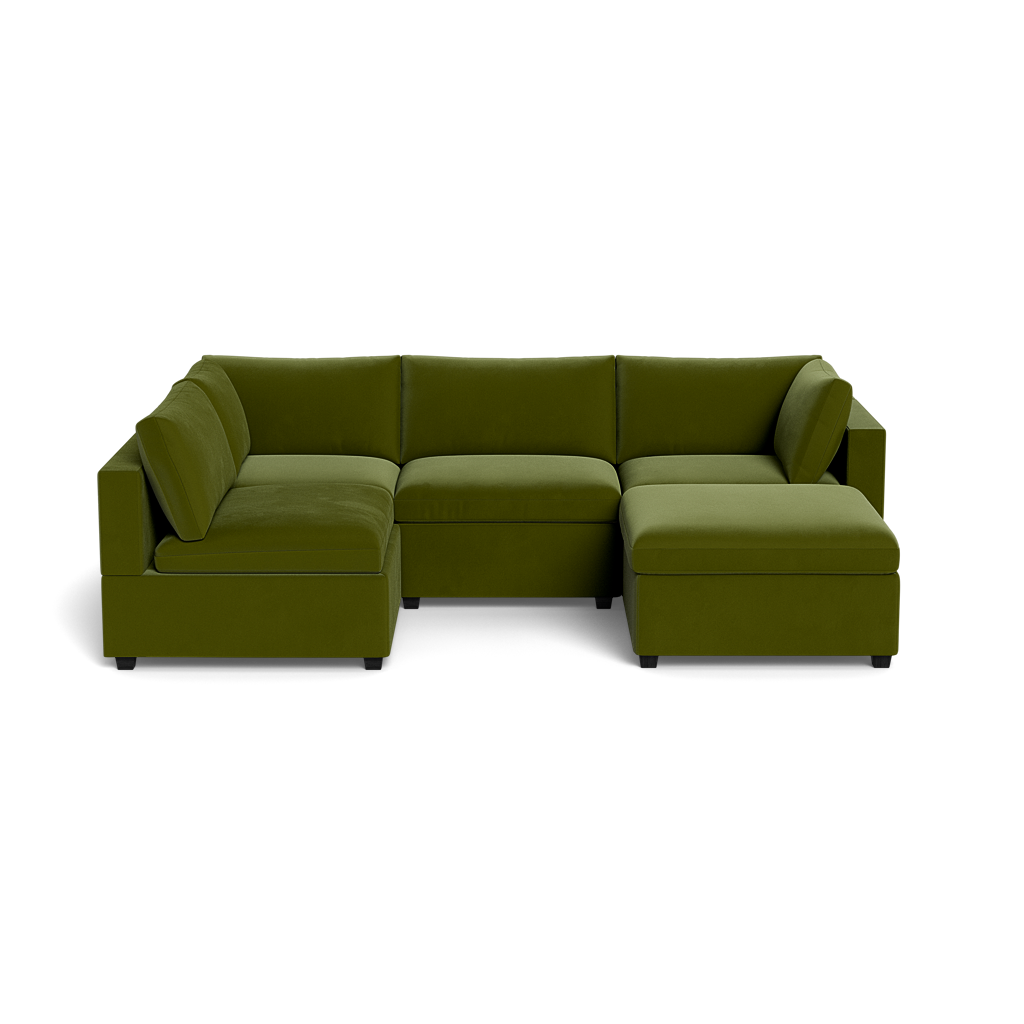 Kova Box Cushion L-Shape + Ottoman