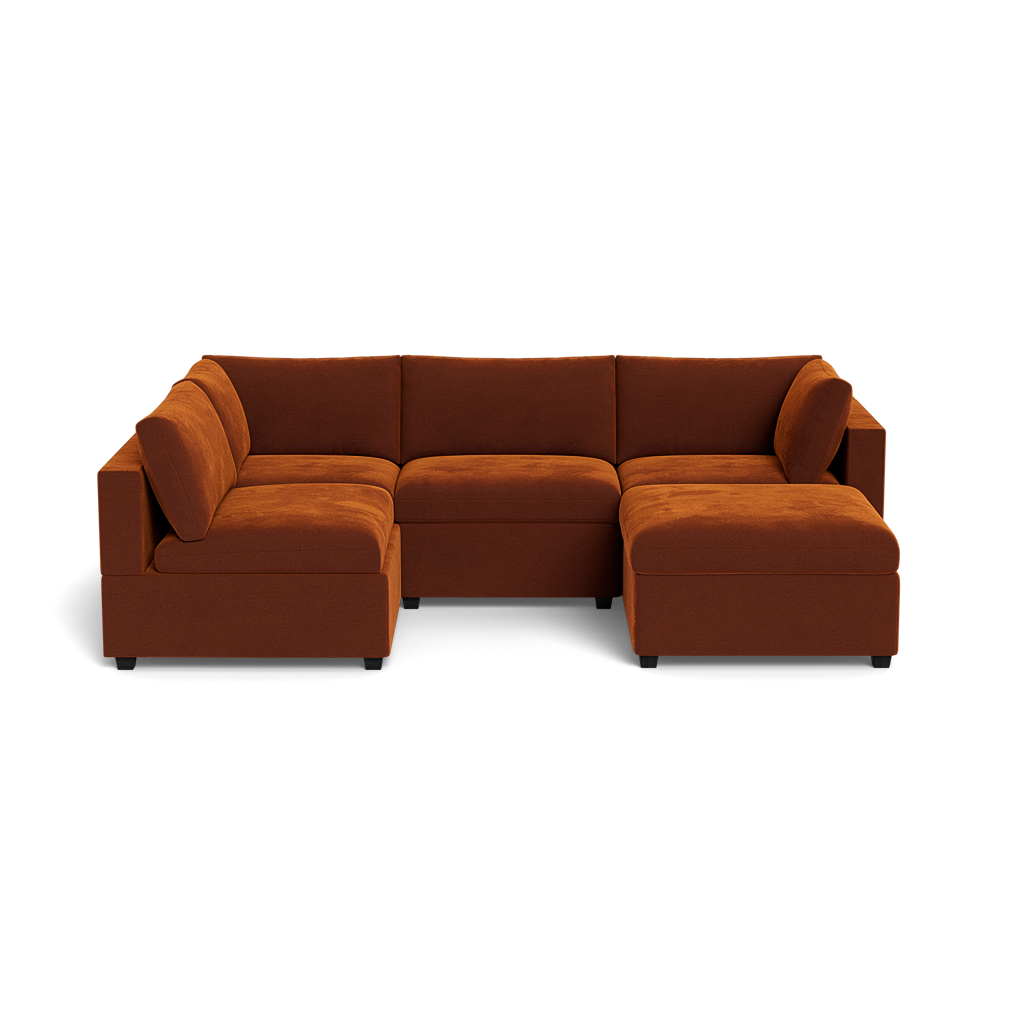Kova Box Cushion L-Shape + Ottoman