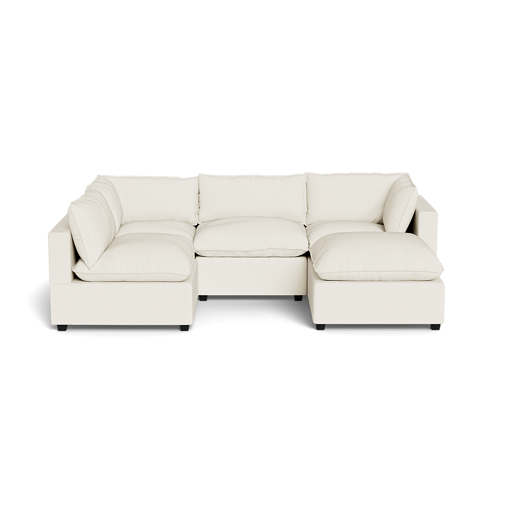 Kova Pillow Cushion L-Shape + Ottoman