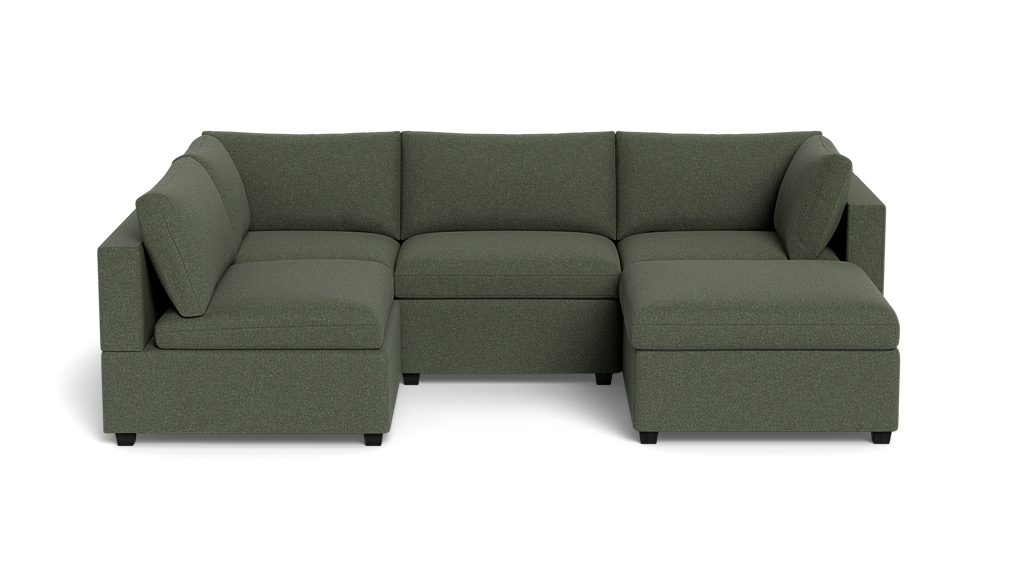 Kova Box Cushion L-Shape + Ottoman