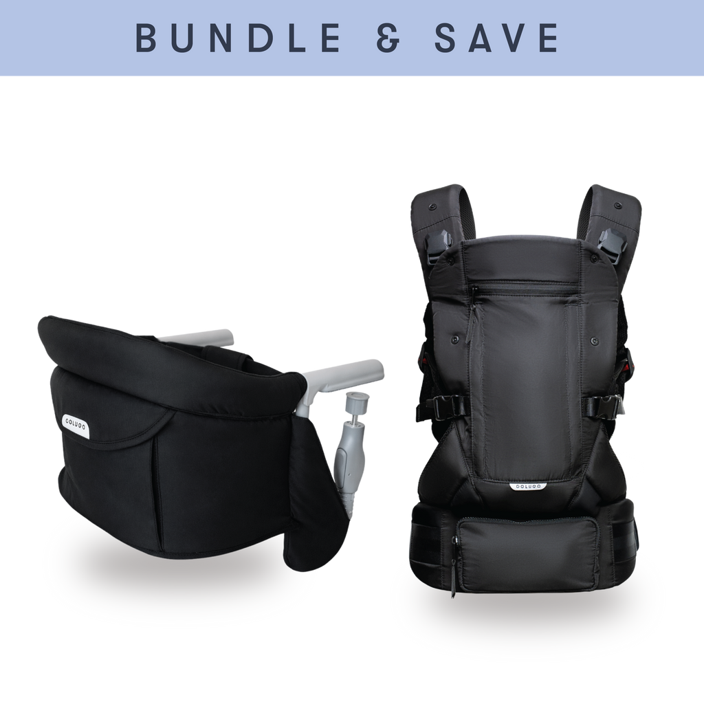 The Baby Carrier 2 + Clip On High Chair Bundle