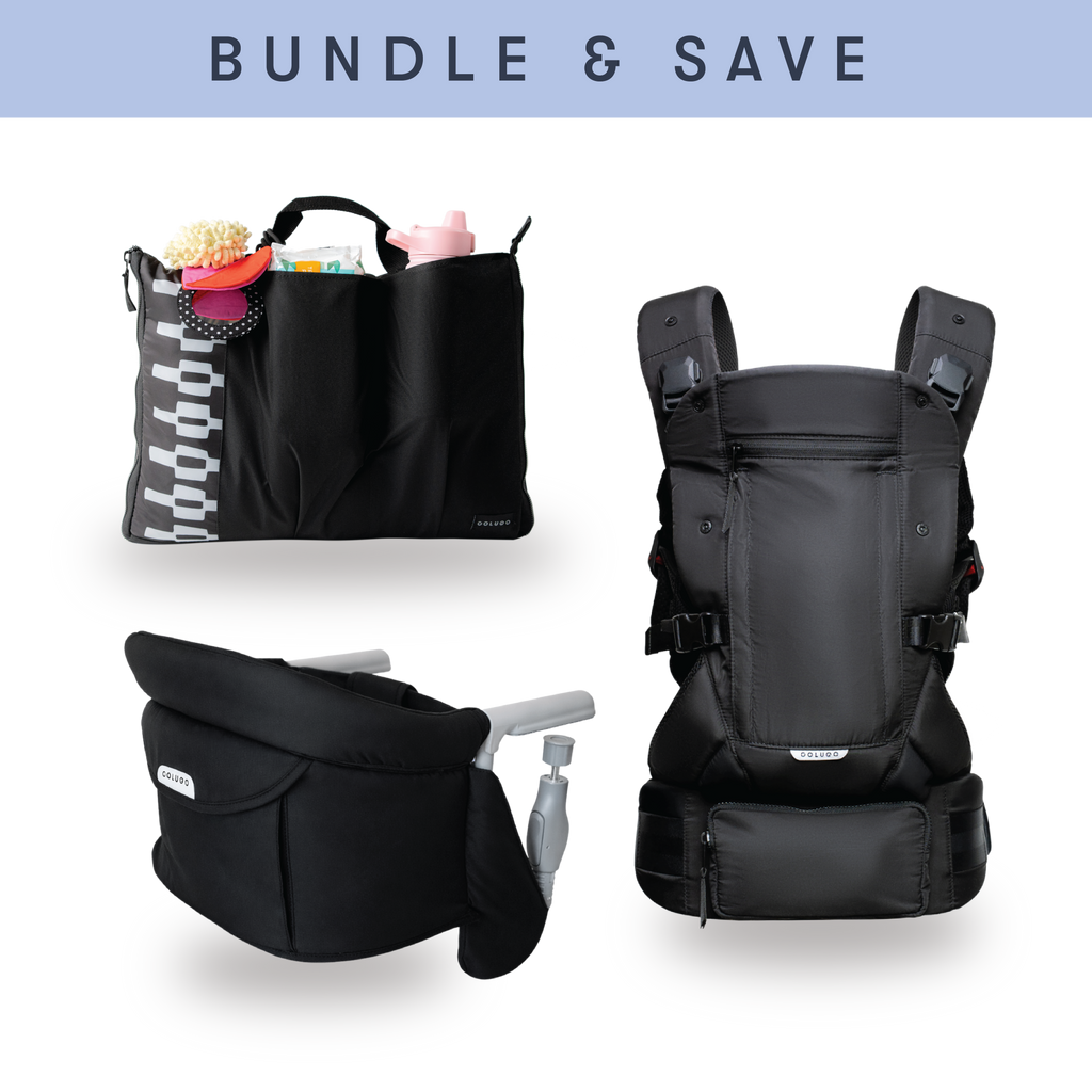 The Baby Carrier 2 + Clip On High Chair + Park Playmat Bundle
