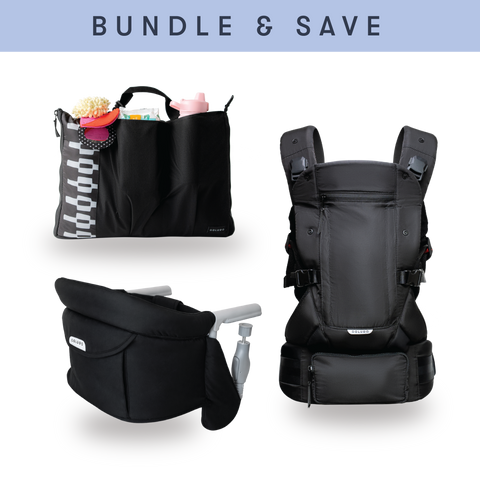 The Baby Carrier 2 + Clip On High Chair + Park Playmat Bundle