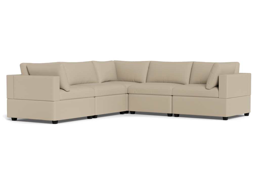 Kova Box Cushion Corner Sectional