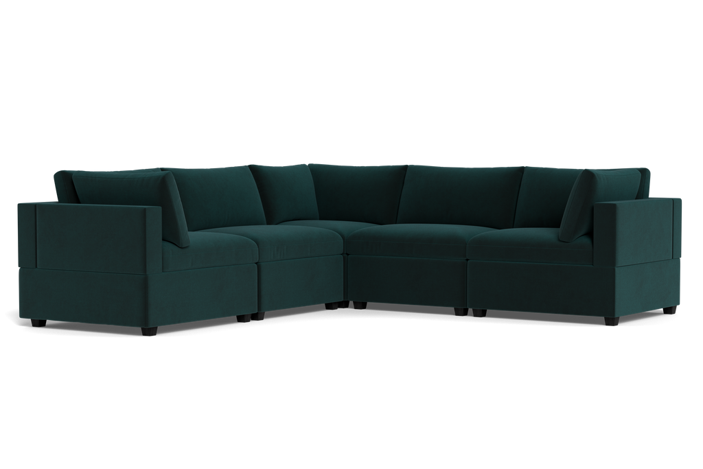 Kova Box Cushion Corner Sectional