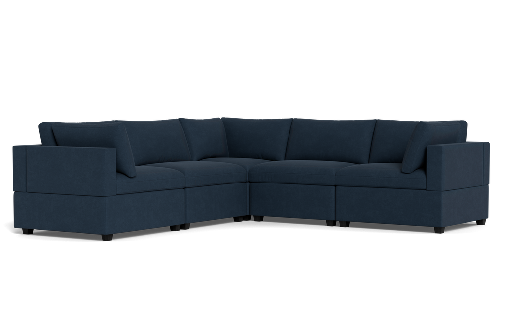 Kova Box Cushion Corner Sectional