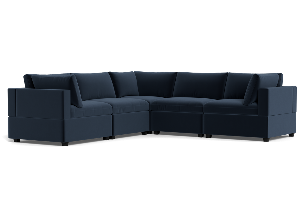 Kova Box Cushion Corner Sectional