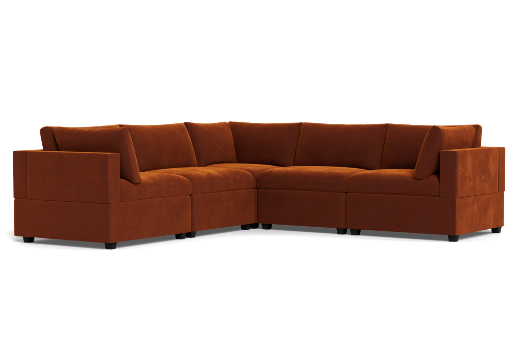 Kova Box Cushion Corner Sectional