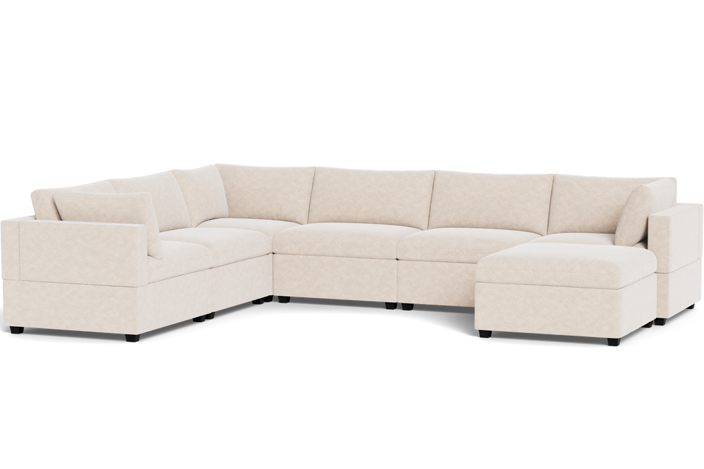 Kova Box Cushion Grand Corner + Ottoman