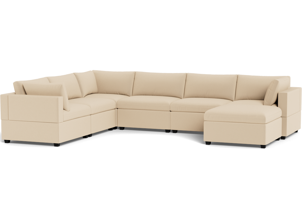 Kova Box Cushion Grand Corner + Ottoman