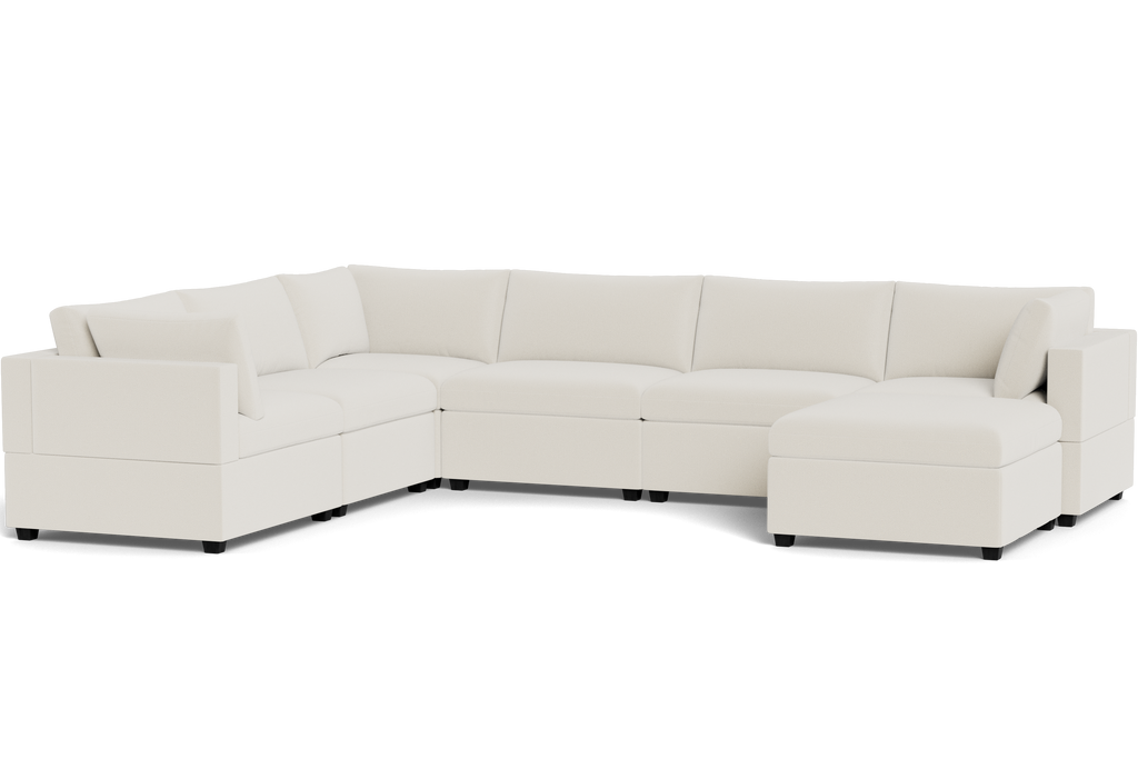 Kova Box Cushion Grand Corner + Ottoman