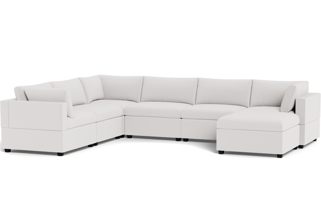 Kova Box Cushion Grand Corner + Ottoman