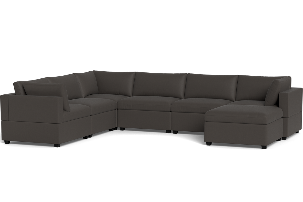 Kova Box Cushion Grand Corner + Ottoman