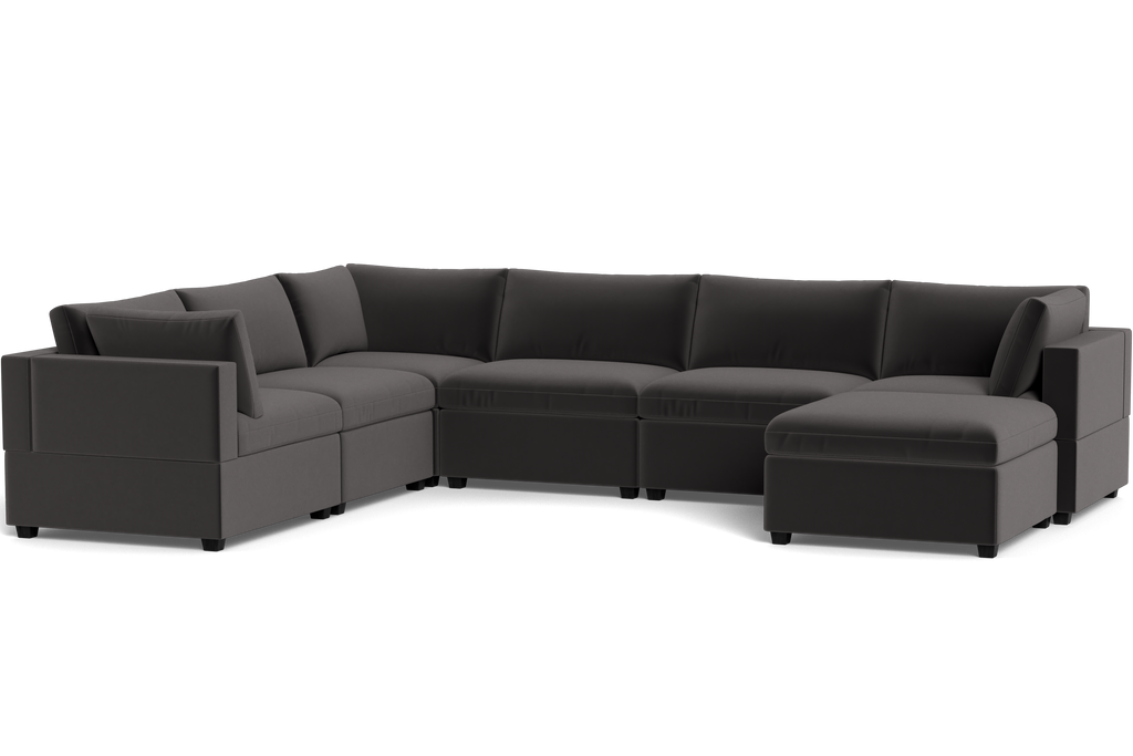 Kova Box Cushion Grand Corner + Ottoman