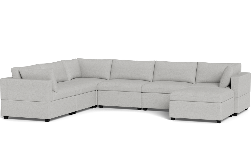 Kova Box Cushion Grand Corner + Ottoman