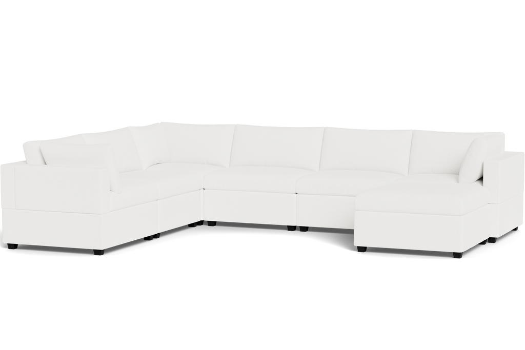 Kova Box Cushion Grand Corner + Ottoman