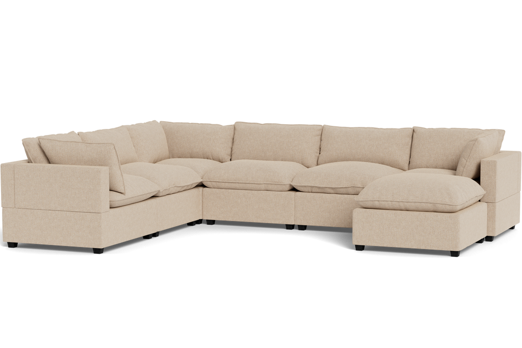 Kova Pillow Cushion Grand Corner + Ottoman