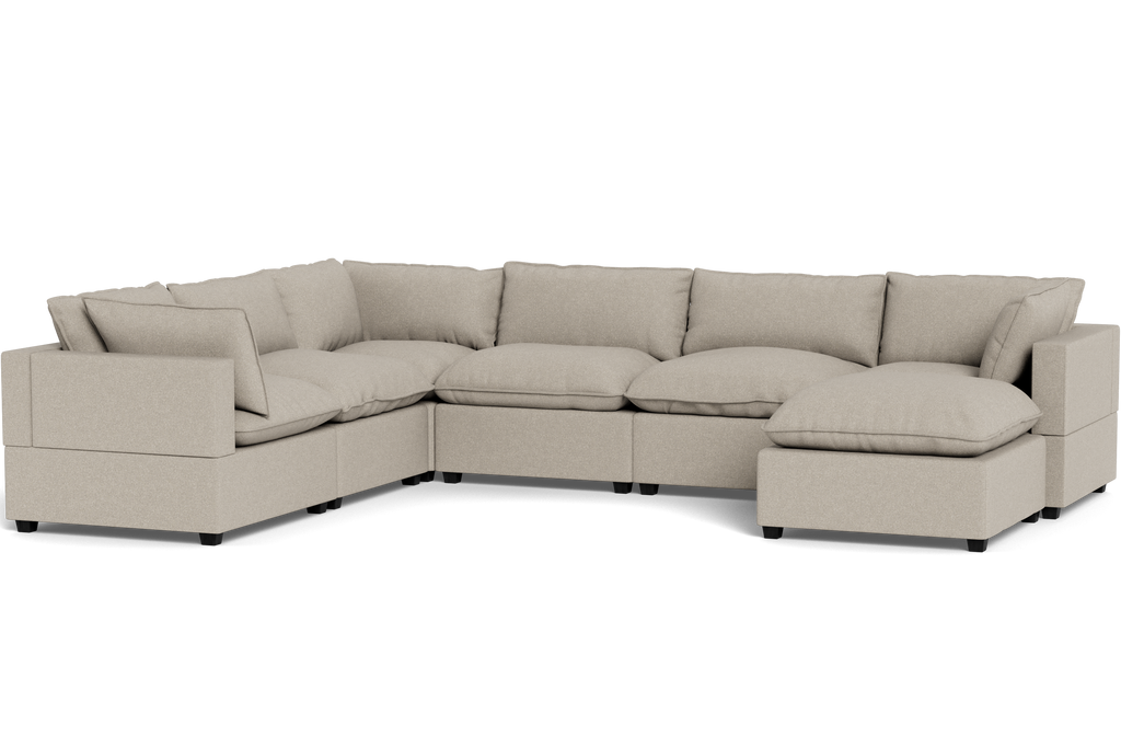 Kova Pillow Cushion Grand Corner + Ottoman
