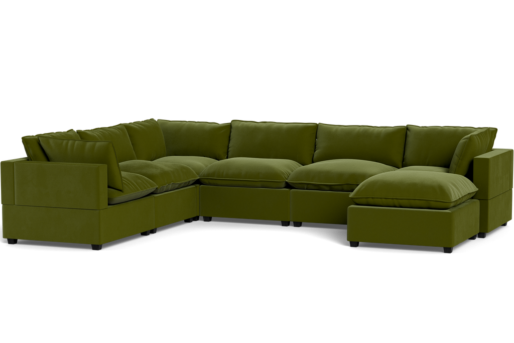 Kova Pillow Cushion Grand Corner + Ottoman