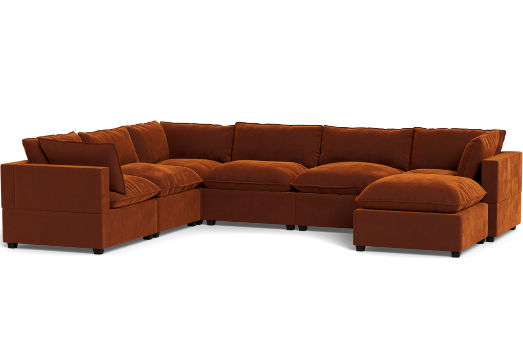 Kova Pillow Cushion Grand Corner + Ottoman