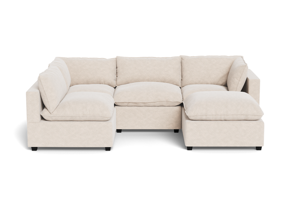 Kova Pillow Cushion L-Shape + Ottoman