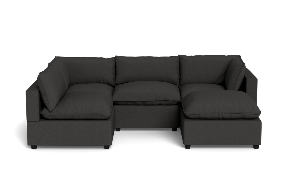 Kova Pillow Cushion L-Shape + Ottoman