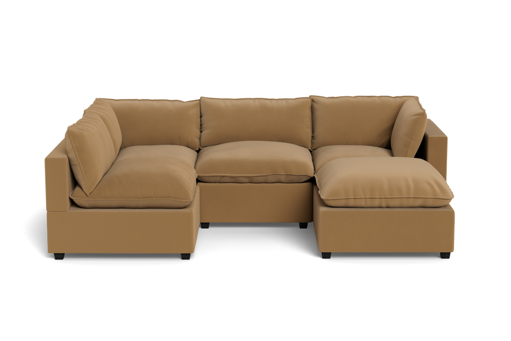 Kova Pillow Cushion L-Shape + Ottoman