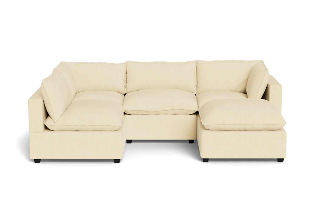 Kova Pillow Cushion L-Shape + Ottoman